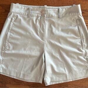 Stylish Beige Women's Shorts Size 10